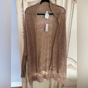 New sweater cardigan by L Love!  Size 3X